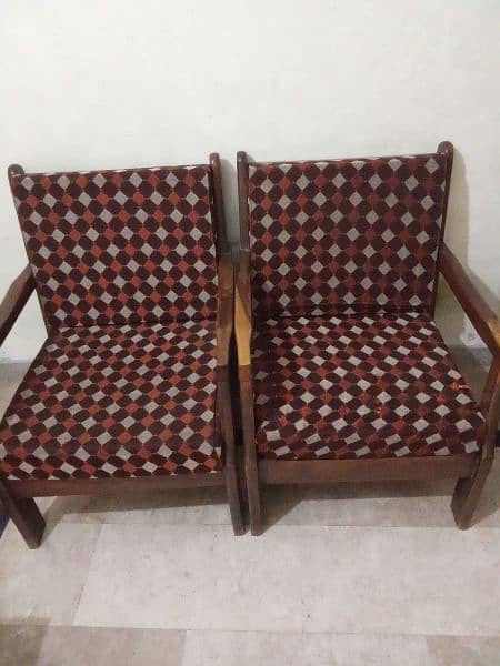 wooden sofa set 1