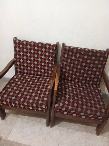 wooden sofa set 2