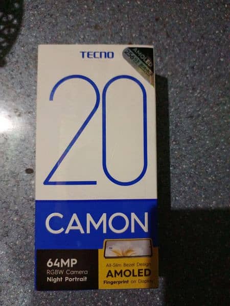 techno camon 20 8+8ram 256 gb storage AMOLED display  33w charger 3