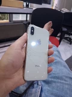 iPhone X 256 gb pta approved 0