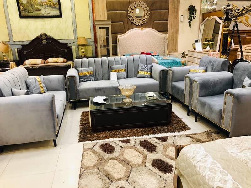 5&7 seater sofa set available 19