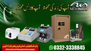 newwave mix fake note cash bill counting machine safe locker karachi