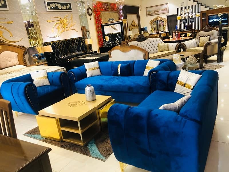 5&7 seater sofa set available 18