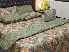 7 PCs Cotton Printed Comforter Sets 0