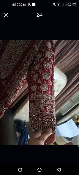 Bridal dress/ Wedding dress / Barat dress / bridal wear  for sale 2