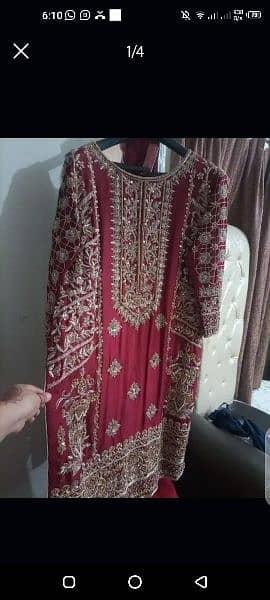 Bridal dress/ Wedding dress / Barat dress / bridal wear  for sale 3