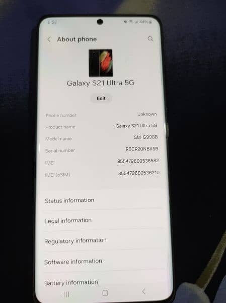 Samsung Galaxy S21 ultra 12/128 3