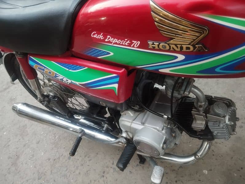 Honda 70 Pindi number 7