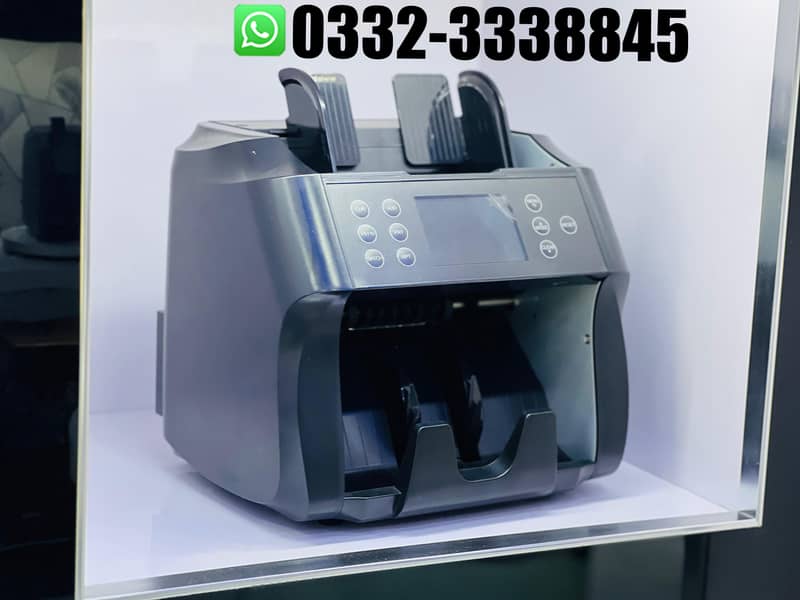 nw940 mix value cash currency note fake till counting machine locker 6