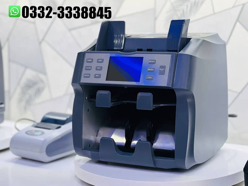 nw940 mix value cash currency note fake till counting machine locker 7