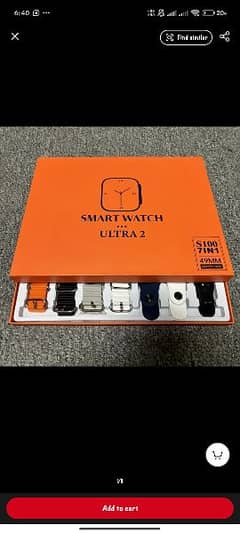 New 7 straps smart watch s100 ultra 2 0