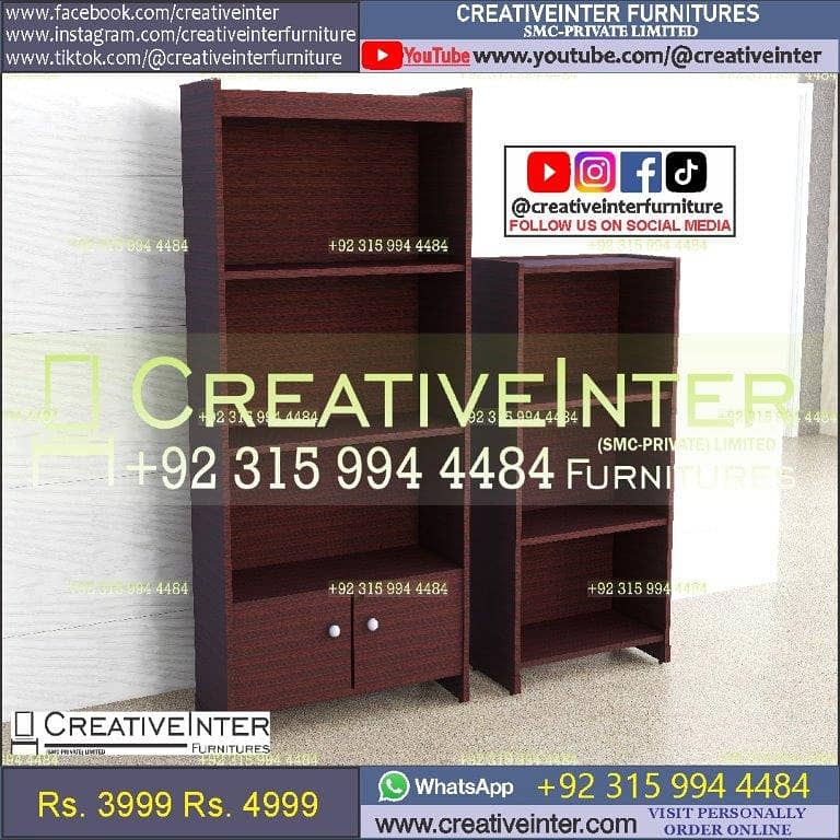 Dressing Cupboard Almari Wardrobe set single Iron Stand mirro 17