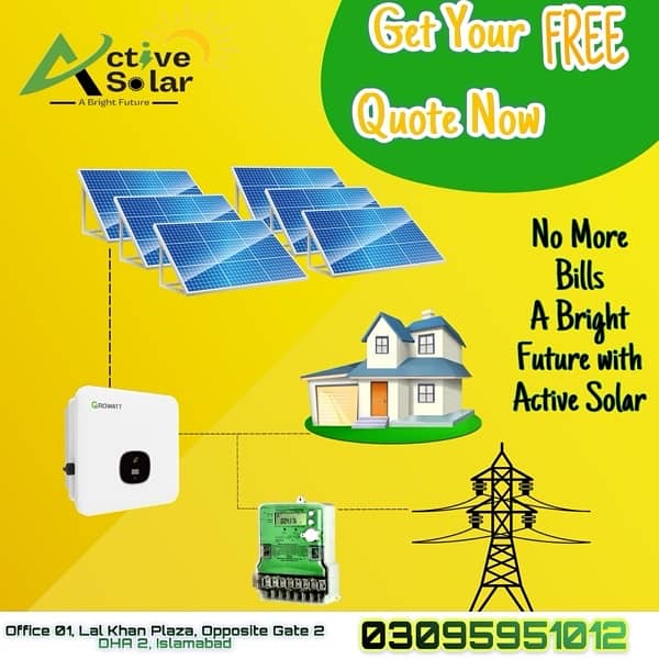 Solar system (islamabad/Rawalpindi) complete service and installation 2