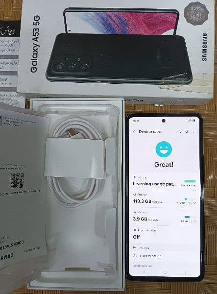 Samsung A53 5g 8/128 full packing 2