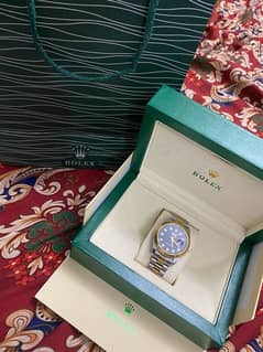 Rolex Watch For Men's with Original Box Available For Sale