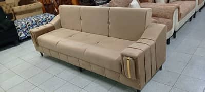 Sofa Cum Bed | New Design full size Three Seater.