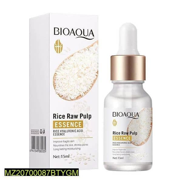 ML
•  Bioaqua Hyaluronic Acid Rice Raw Pulp Essence 0