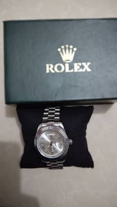 ROLEX DATE JUST Silver (White Dial)