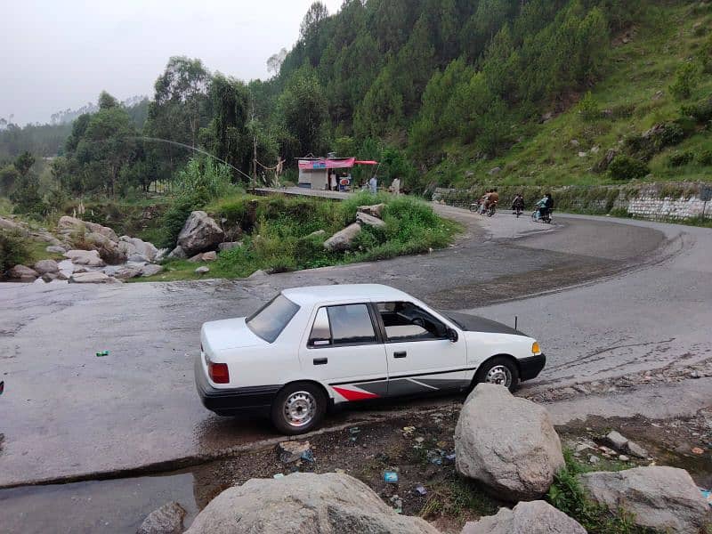 Hyundai Excel 1993 8