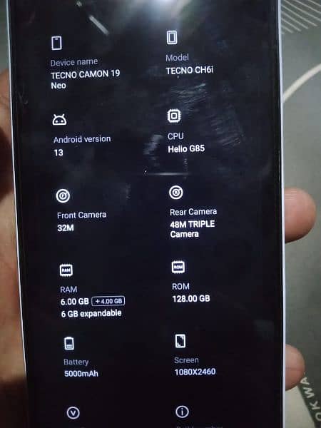 tecno camon neo 19 3