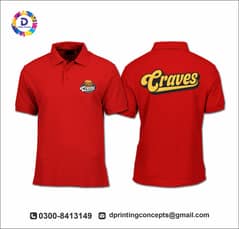 Shirt Printing/Polo Shirt Printing/Unifoam/Customise Shirts