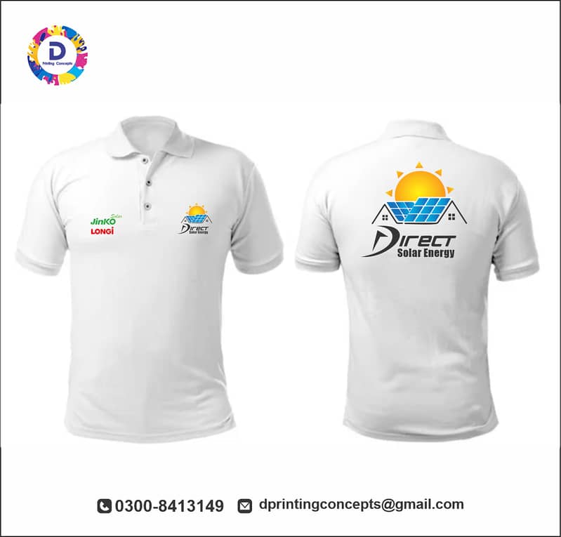 Shirt Printing/Polo Shirt Printing/Unifoam/Customise Shirts 14