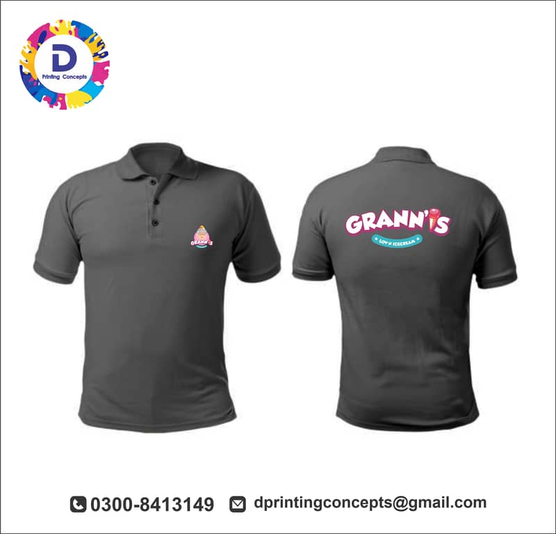 Shirt Printing/Polo Shirt Printing/Unifoam/Customise Shirts 16