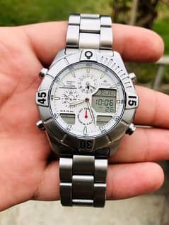 Watch brand 
Citizen primaster 
 Dgital time watch 
Front 42MM