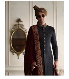 Sherwani/Ismail Farid/Men's sherwani/Dulha wedding/Ready to wear