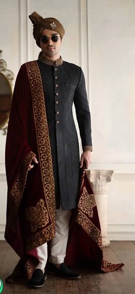 Sherwani/Ismail Farid/Men's sherwani/Dulha wedding/Ready to wear 5