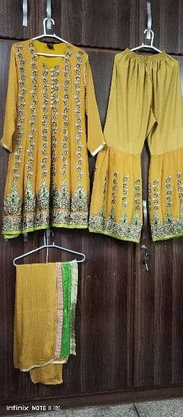 Mehndi dress 1