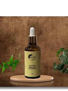 Organic Heal Oil For Burn Skin