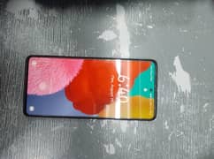 Samsung a51 good condition with box no fault