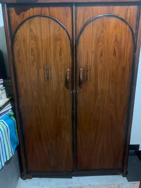 Wooden Cupboard/wardrobe 1