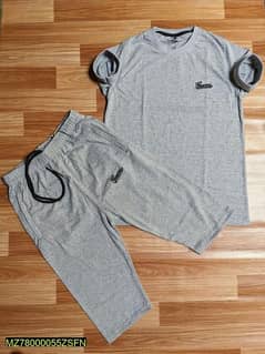 Mens Jersey Track Suit - Grey