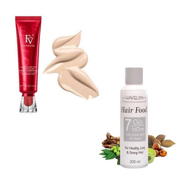 Hair food  oil and FV Foundation Deal 2