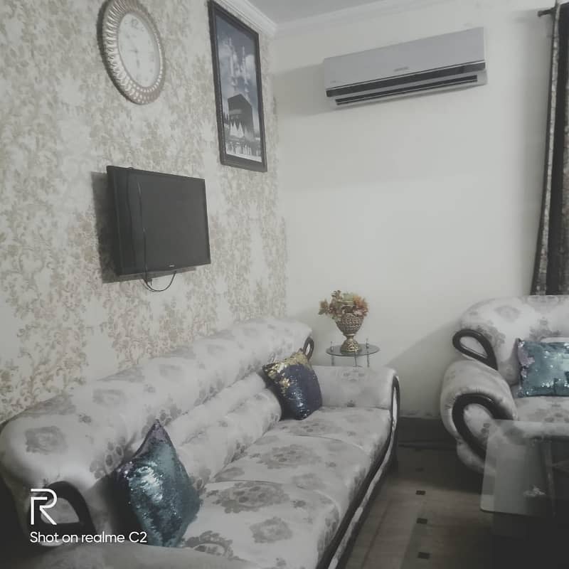 5 Marla lower Porshan Full Furnished for Rent in johar Town ph 2 5