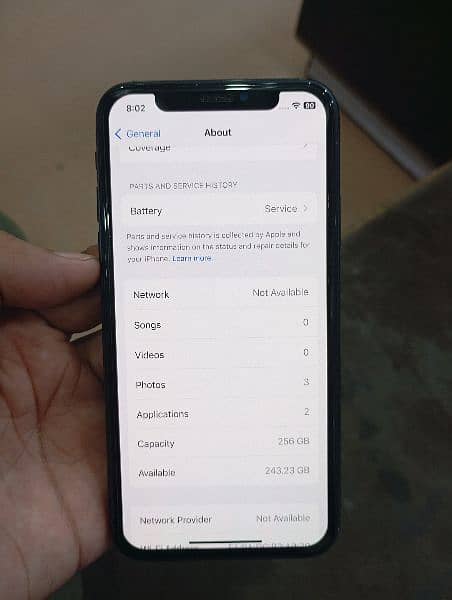 iPhone X 256gb 3