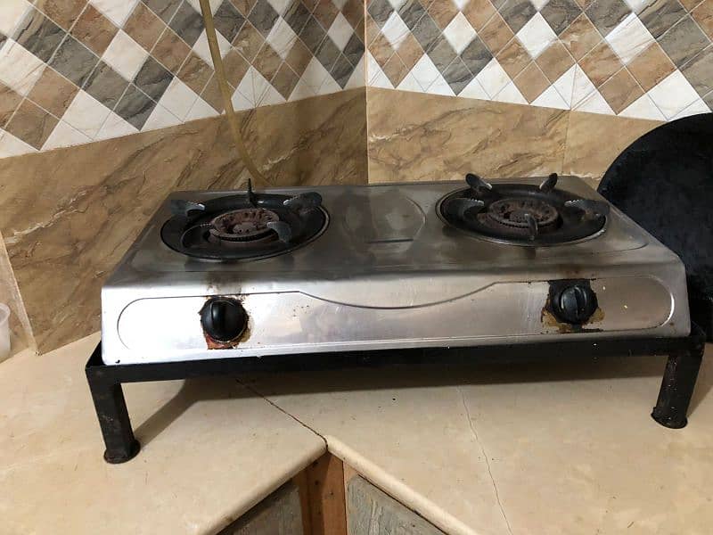 kitchen stove with stand working condition 0