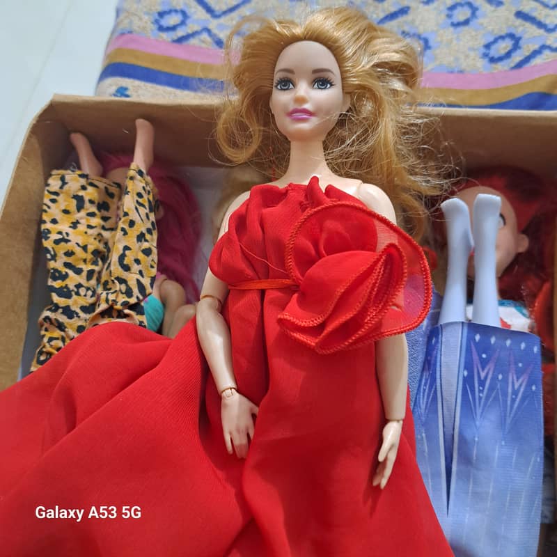 Orignal barbie and disney dolls 3