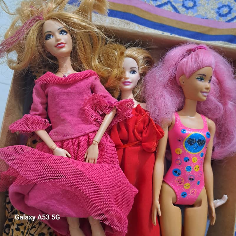 Orignal barbie and disney dolls 7