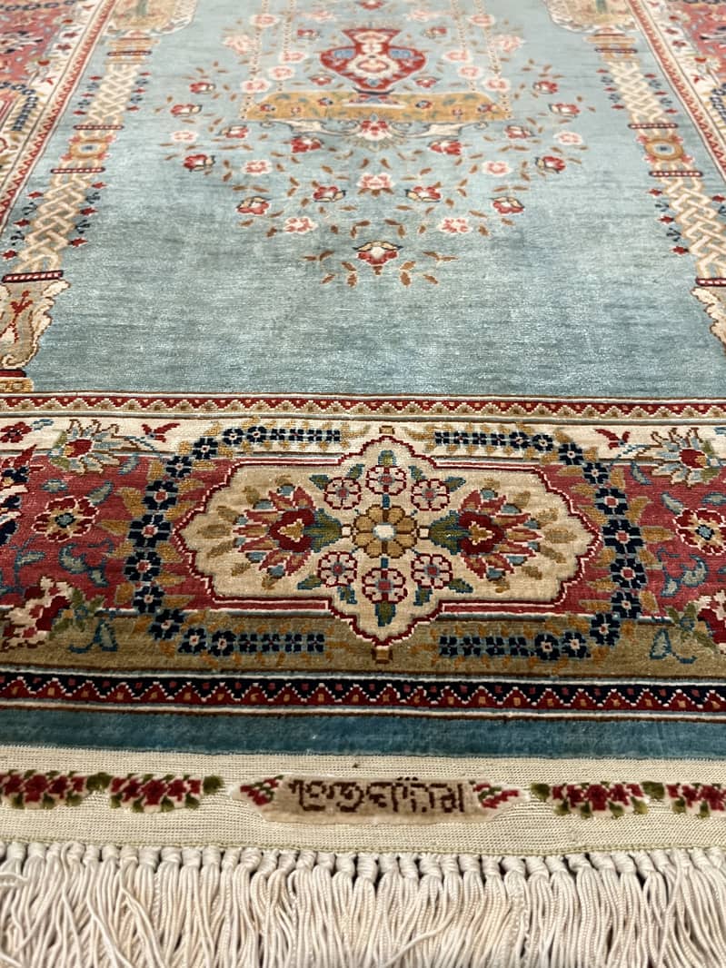 Genuine Turkish Hereke Silk Rug 0