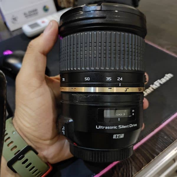 TAMRON G1 24-70 VC 2.8  CANON MOUNT 6