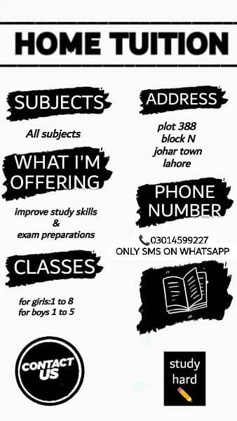 home tuition available 0