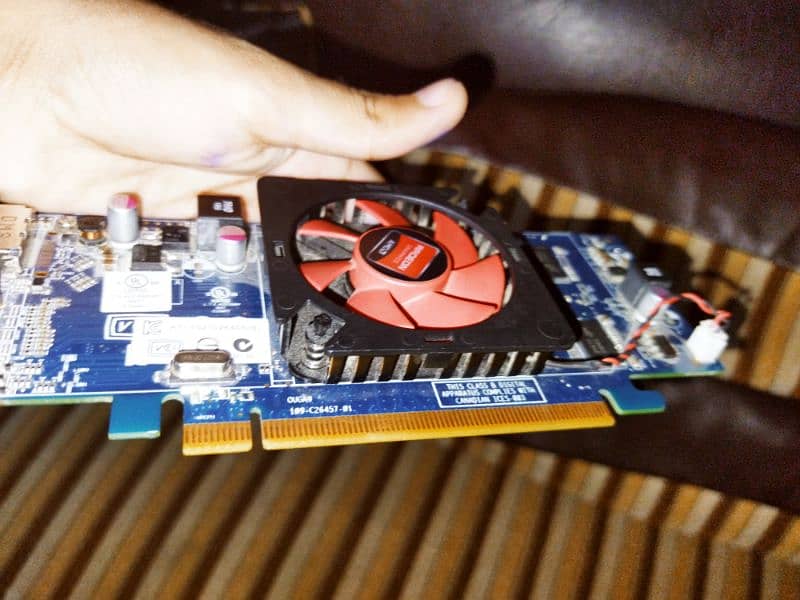 graphic card AMD 1.5 gb 3