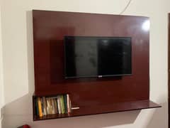 Led wall mounted console.