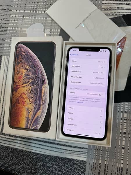 iphone Xsmax 256gb PTA approve 6