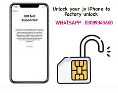 JV TO FACTORY UNLOCK