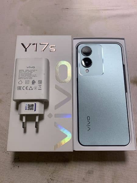 Vivo y17s 6+6 128gb with box no open no repair 1