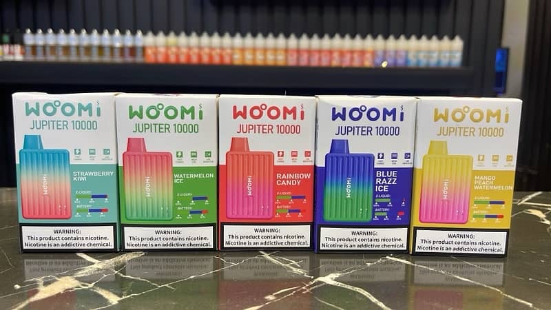 WOOMI DISPOSABLE vape 6000, 8000, 10000 puffs 1